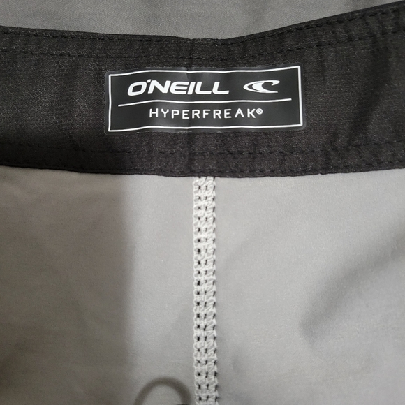 O'Neill Hyperfreak S Seam Swimming Trunks Black Boardshorts Mens Size 30 - Picture 6 of 10